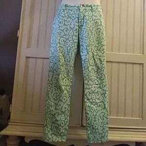 Sea foam green pants